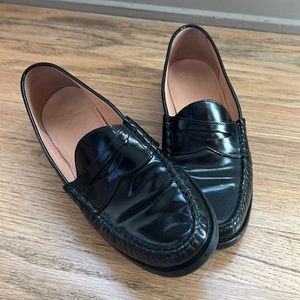 Jcrew Black Loafers